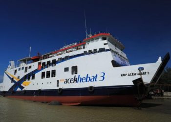Pembangunan KMP Aceh Hebat 3 Hampir Rampung