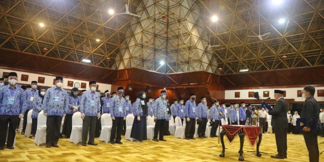 Sekda Lantik 319 Pejabat di Lingkungan Pemerintah Aceh