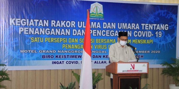 Ulama Aceh Sepakat Masjid Jadi Pusat Edukasi Bahaya Covid-19