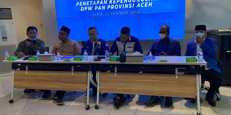 Mawardi Ali Ketua Terpilih DPW PAN Aceh 2020-2021
