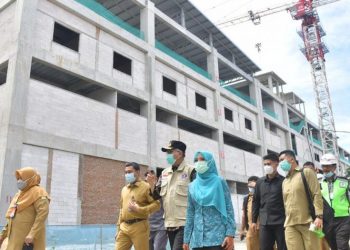 Gubernur Aceh Tinjau Pembangunan Gedung Oncology RSUDZA