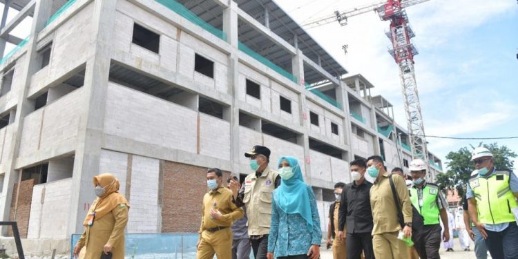 Gubernur Aceh Tinjau Pembangunan Gedung Oncology RSUDZA