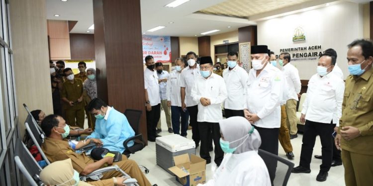 Jusuf Kalla: Aksi Donor Darah ASN Bantu Penuhi 70 persen Kebutuhan Darah di Aceh