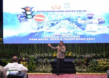 Cegah Penyebaran COVID-19, Korlantas Polri Gelar Random Cek Swab Antigen Saat Ops Lilin 2020