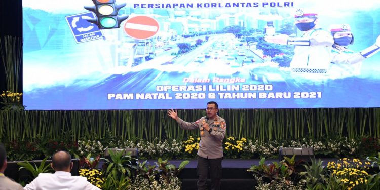 Cegah Penyebaran COVID-19, Korlantas Polri Gelar Random Cek Swab Antigen Saat Ops Lilin 2020