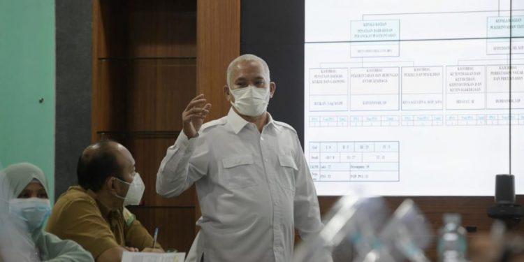 1.428 Pejabat Struktural Presentasi Kinerja di Depan Sekda Aceh