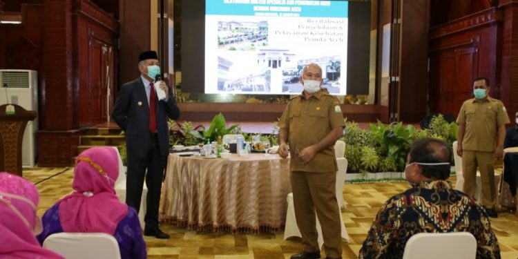 Gubernur Perintahkan Tiga Rumah Sakit Milik Pemerintah Aceh Perkuat Sinergi