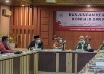 Sekda Aceh Terima Kunjungan Komisi IX DPR RI