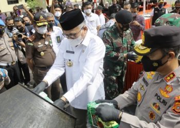 Gubernur Nova Apresiasi Jajaran Polda Aceh Ungkap Penyelundupan 404,9 Kilogram Sabu