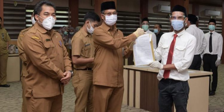 9.499 Tenaga Kontrak Pemerintah Aceh 2021 Ikrarkan Sumpah