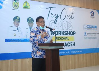 Wali Kota Banda Aceh Buka Try Out CPNS