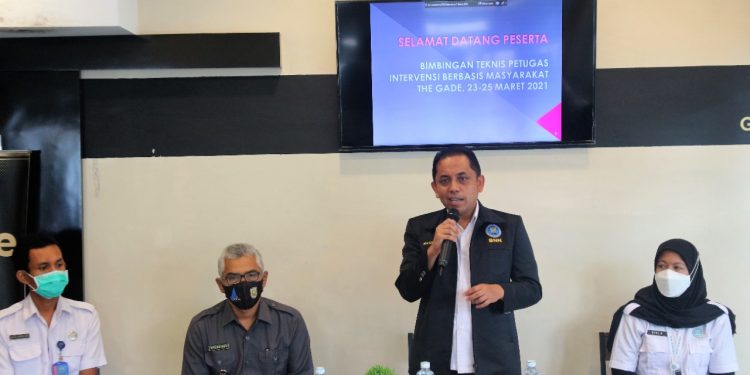 Dukung Gampong Bersinar, BNN Kota Banda Aceh Latih Kader IBM Gampong Mulia