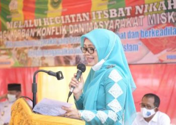 Dyah Apresiasi Pelaksanaan Itsbat Nikah Bagi Korban Konflik dan Masyarakat Miskin Pidie Jaya