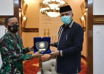 Gubernur Terima Kunjungan Danlanal Sabang
