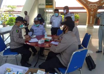 25 Petugas Pelabuhan Penyeberangan Ulee Lheue di Tes Narkoba dan Rapid Antigen