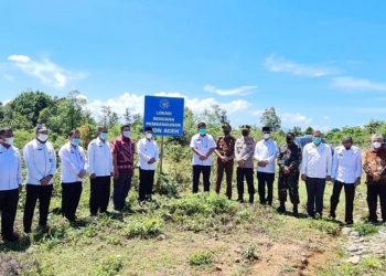 Pembangunan kampus Institut Pendidikan Dalam Negeri (IPDN) Regional Aceh Tinggal Menunggu AMPRES.