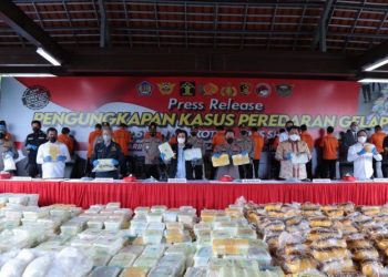Polri Ungkap Peredaran 2,5 Ton Sabu, Mencapai Rp1,2 triliun.