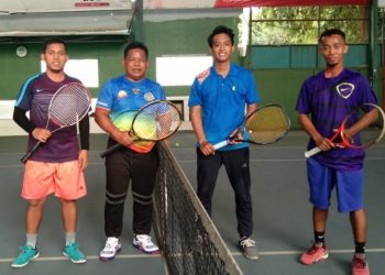 Aminullah Ramaikan Tenis All Star Sumut Aceh