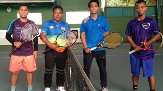 Aminullah Ramaikan Tenis All Star Sumut Aceh