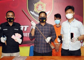 Residivis Maling Spesialis Rumah Kosong Dibekuk Warga