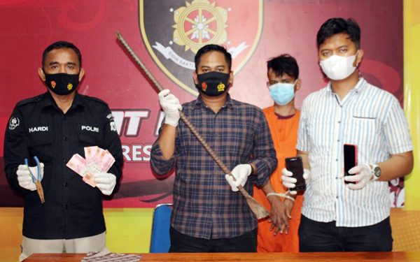 Residivis Maling Spesialis Rumah Kosong Dibekuk Warga
