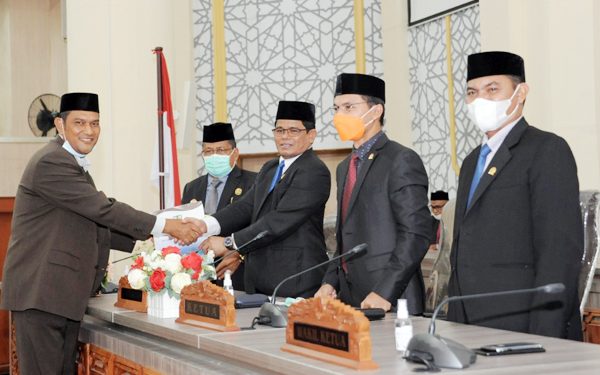 Rekomendasi DPRK Terhadap LKPJ Wali Kota Banda Aceh Tahun 2020