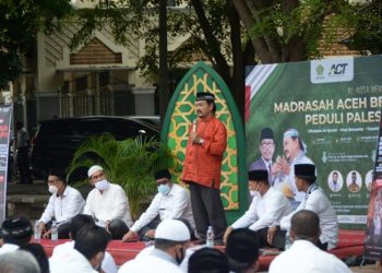 Bantuan Rp. 112.127.00 dari Kemenag Aceh untuk Palestina