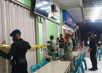 Satgas Covid-19 Aceh Segel Warkop yang Buka diatas Pukul 23.00 Wib