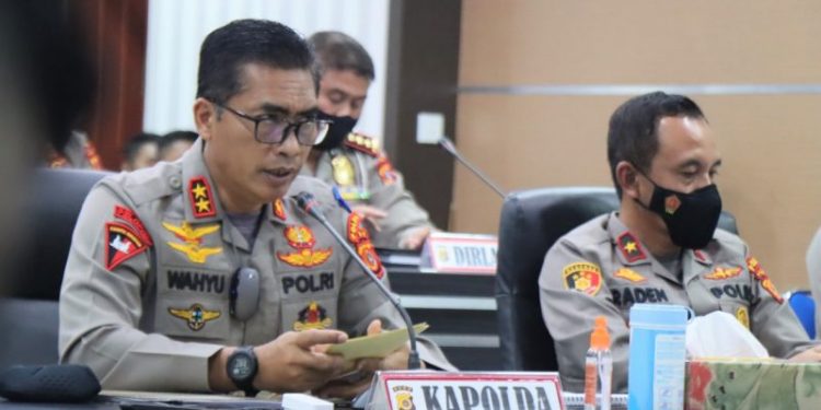 Kapolda Aceh Resmi Buka Lat Pra Operasi Ketupat Seulawah 2021