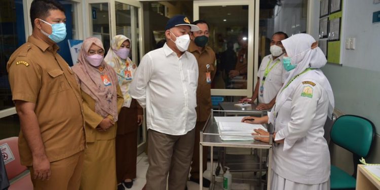 Sekda Aceh dr. Taqwallah, M. Kes Pantau Pelayanan Kesehatan di RSUDZA
