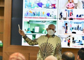 Sekda Ingatkan Para Kepala Ruangan RSUDZA Tingkatkan Pelayanan Terhadap Pasien