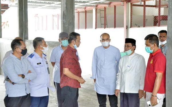 Terkait Pemindahan Para Pedagang, Sekda Kota Tinjau Pasar Al-Mahirah  Lamdingin