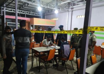 Nekat Buka Lewat Jam 23.00 Wib, Enam Warkop Kembali Disegel Tim Satgas Covid 19 Aceh