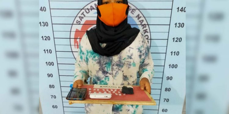 Miliki 24 Paket Sabu, Seorang Janda di Panton Labu ditangkap