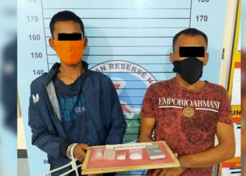 Pengembangan Kasus Sabu Janda Muda, Dua Pria diangkut ke Polres Aceh Utara