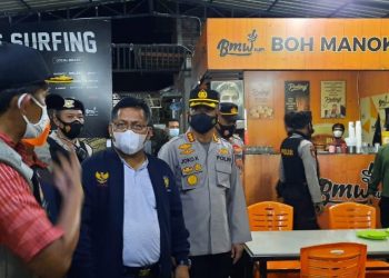 Cegah dan Kendalikan Covid-19, Forkopimda Banda Aceh Gelar Razia Prokes di Warkop