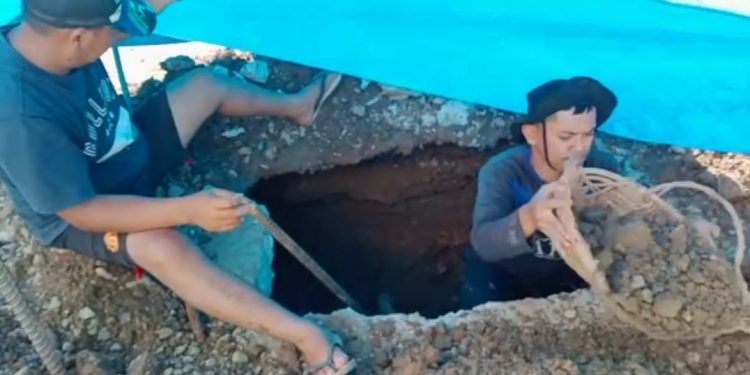 Mengalami Kebocoran Pipa PDAM Tirta Daroy, Suplay Air Terganggu