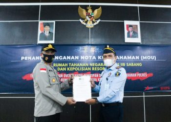 Rutan Sabang dan Polres jalin Kerjasama