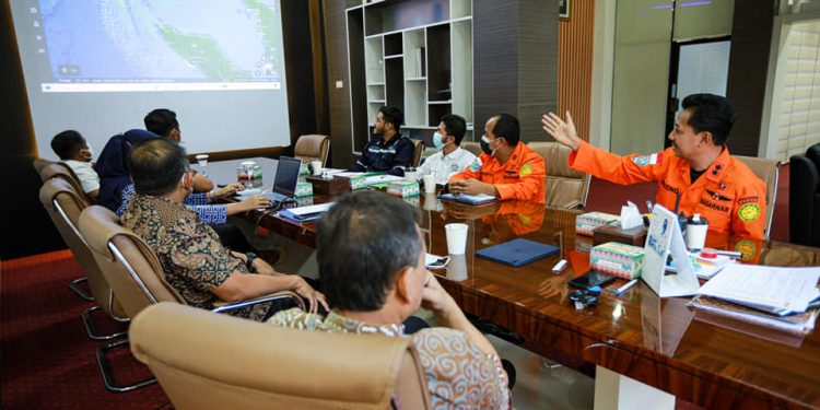 Dishub Aceh Menyambut Kunjungan  Kepala Basarnas Aceh dan  Konsultan Basarnas RI