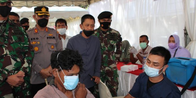 Sebanyak 23.928 Masyarakat Telah divaksin di Kota Lhoksemawe