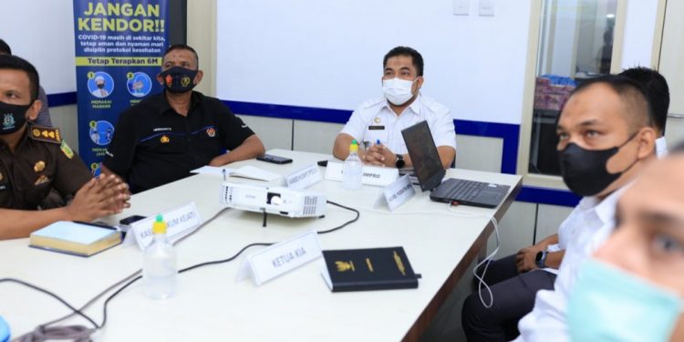 Perkuat Sosialisasi, Bidkom Satgas Covid-19 Aceh Rapat Koordinasi