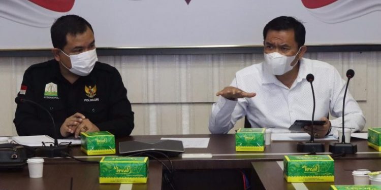Subsatgas Gakkum Satgas Covid-19 Gelar Rapat Penegakan Hukum Di Mapolda Aceh