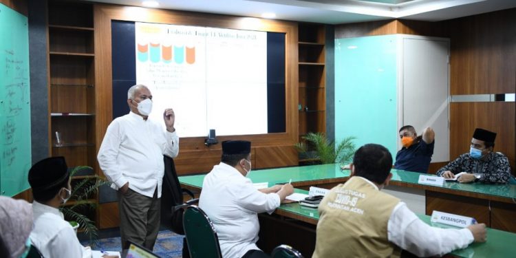 Sekretaris Daerah Aceh Apresiasi Kesuksesan Gerakan Donor Darah dan Vaksinasi ASN