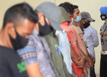 Tujuh Orang Pelaku Pungli di Pasar Inpres Lhoksemawe Diringkus Tim Serber Pungli