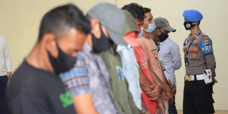 Tujuh Orang Pelaku Pungli di Pasar Inpres Lhoksemawe Diringkus Tim Serber Pungli