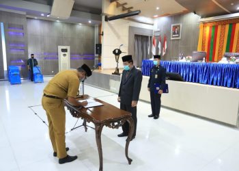 Sekda Kota Kota Banda Aceh Lantik 32 Pejabat Eselon III dan IV