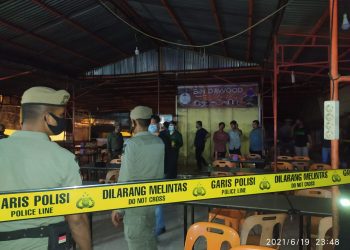 Sedikit nya Lima Warkop di Banda Aceh Kembali Disegel