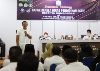 Dinas Pendidikan Aceh Apresiasi Kepada Guru Atas Masuk 10 Besar Nasional