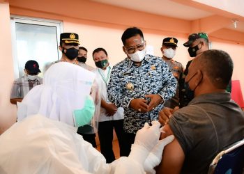 Wali Kota Apresiasi Polresta Banda Aceh Sukses Vaksin Massal yang Dilaksanakan di Stadion Harapan Bangsa