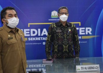 Pemerintah Aceh Ikuti Peringatan Harganas 2021 Secara Virtual